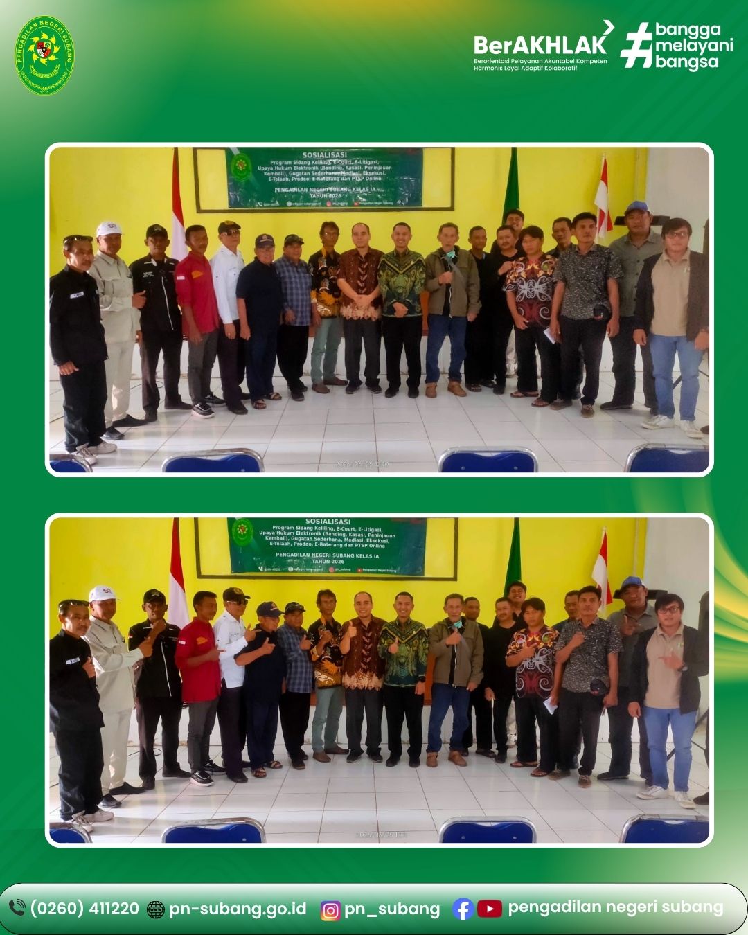 SIDANG KELILING DAN SOSIALISASI DI KECAMATAN BLANAKAN